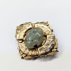 Genuine Vintage Jade Pin